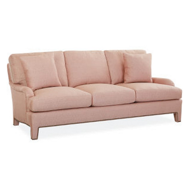 Sunset Sofa - Blush Linen