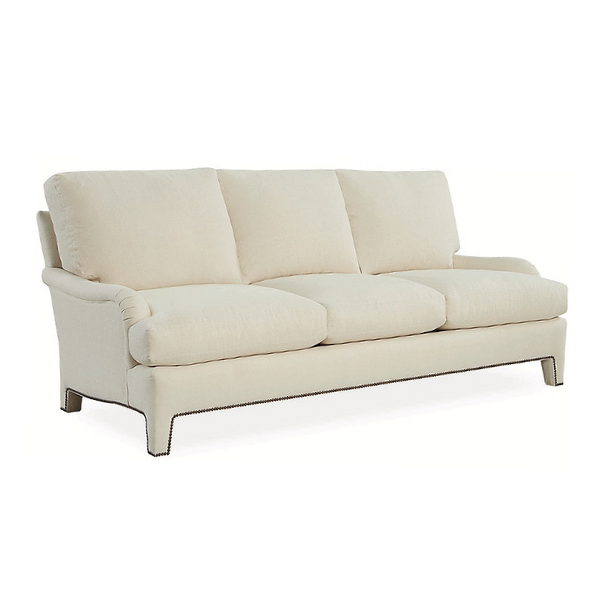 Sunset Sofa - Antique White Linen