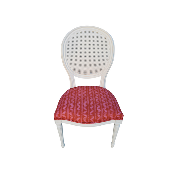 Palm Beach Regency Cane Back Louis XVI Style Chairs - Set of 4