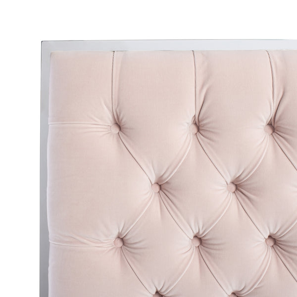 Chesterfield Upholstered Bed - Rose