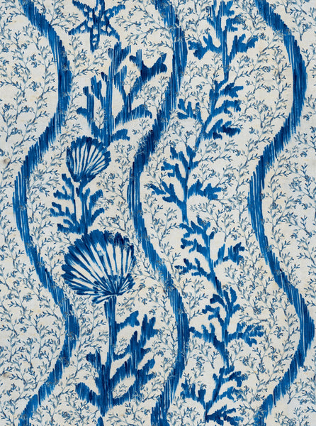 KORALION Indigo Wallpaper