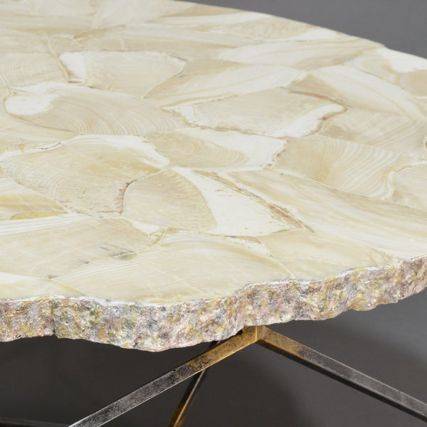 Loren Fossilized Clam Coffee Table