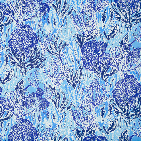 Let'S Cha Cha - Beach Blue Fabric - By The Yard