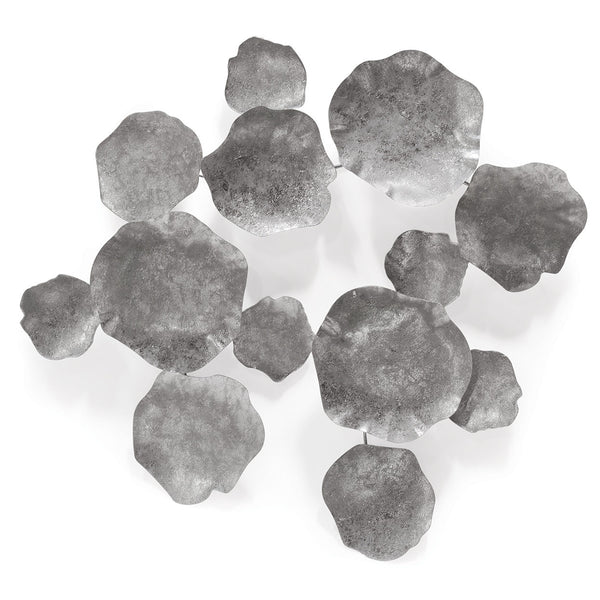 Lotus Leaf Wall Decor Silver