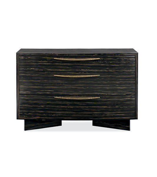 Worlds away vector dresser black and gold striated