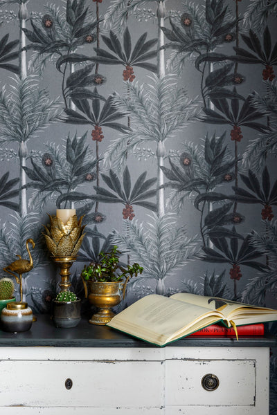 MADAGASCAR Grey Wallpaper