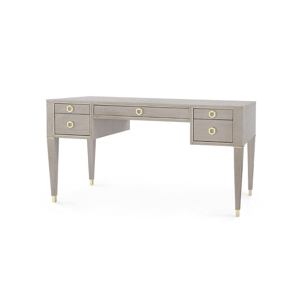 Morris Desk - Taupe Gray