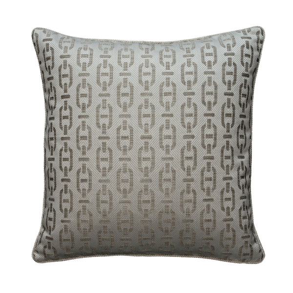 Neutral Burlington Chain Link Pillow