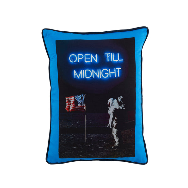 Open Till Midnight Pillow