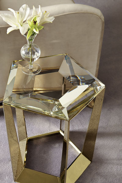 Gem side table by caracole
