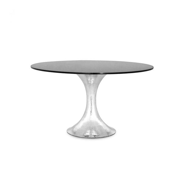 Stockholm Dining Table Base - Nickel - Large