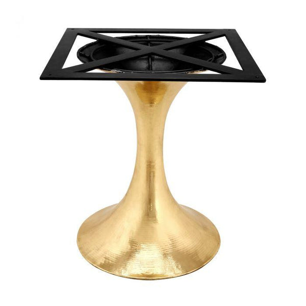 Stockholm Dining Table Base - Brass - Large