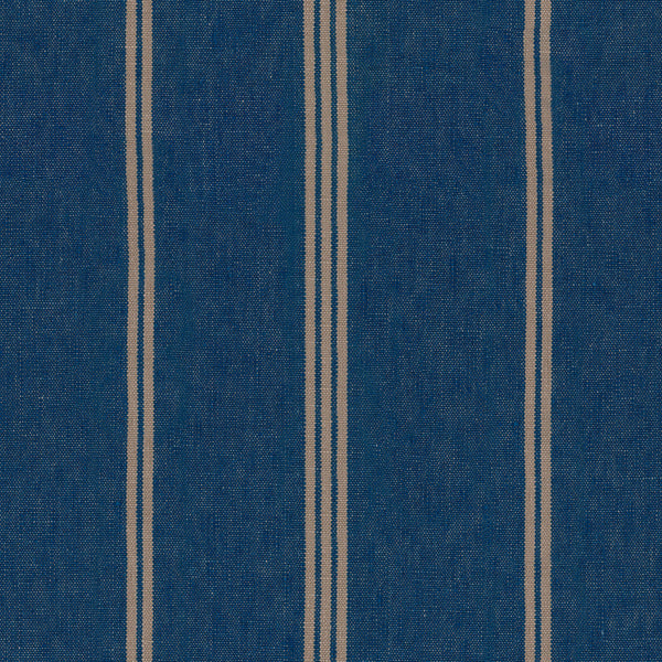 KATALIN STRIPE Seaport Blue Wallpaper