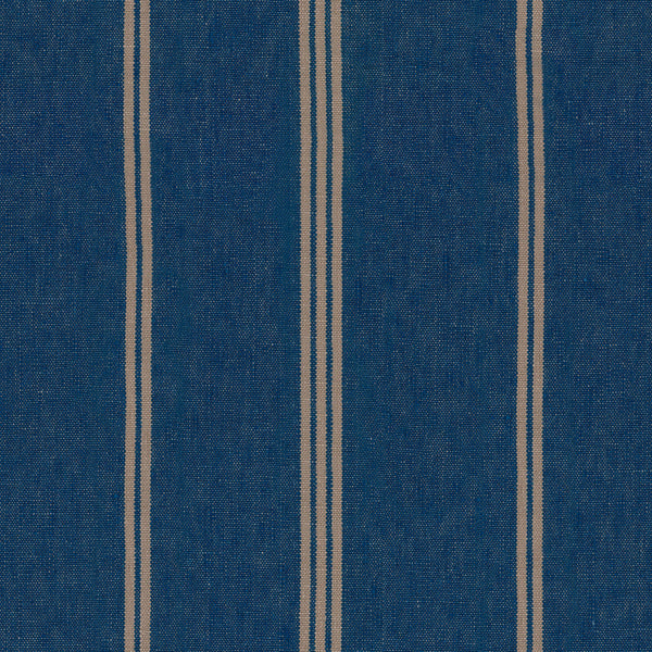 KATALIN STRIPE Seaport Blue Wallpaper