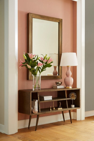 Verra Console - Antique Brass