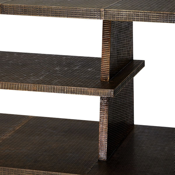 Verra Console - Antique Brass