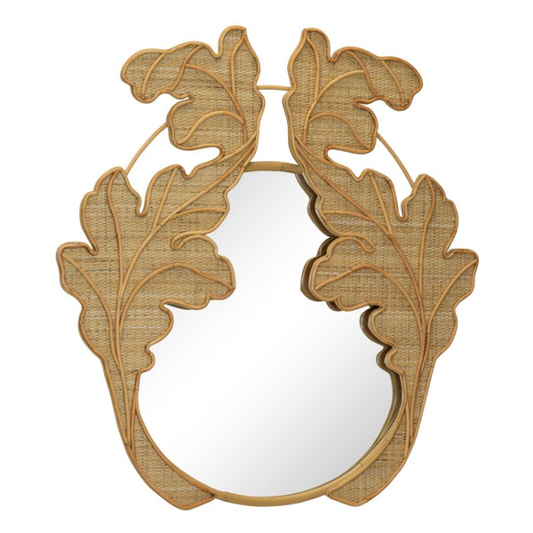 WMHYMR-NA Selamat Hyacinth Rattan Mirror
